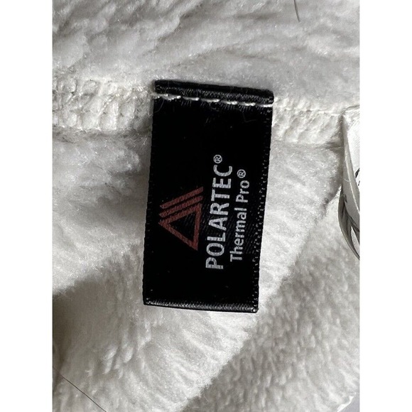 Patagonia Sweater Women Size Small Re-Tool Snap-T Fleece Pullover White Pockets - Picture 7 of 9